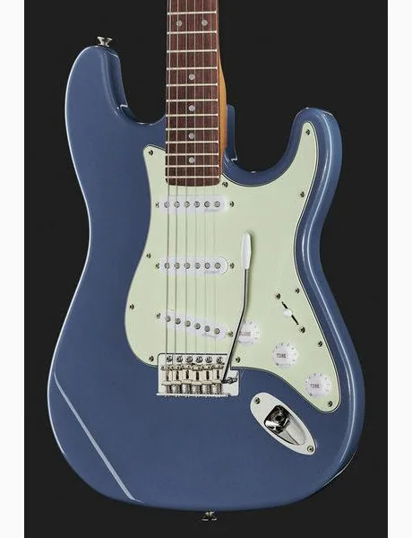 Harley Benton ST-62CC Lake Placid Blue, detail 4