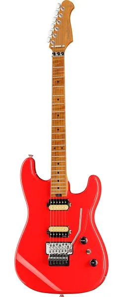 Harley Benton ST-80FR MN HH Radiant Red, front view