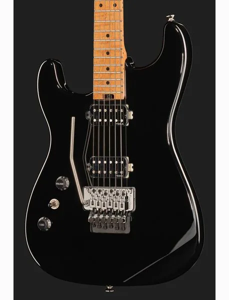Harley Benton ST-80FR MN LH HH Black, detail 4