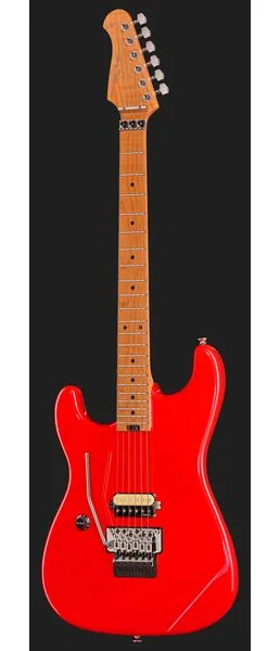 Harley Benton ST-80FR MN LH Radiant Red, detail 2