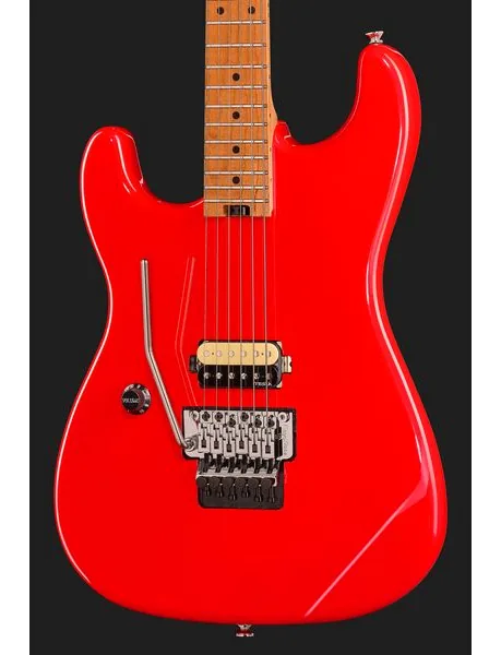 Harley Benton ST-80FR MN LH Radiant Red, detail 4