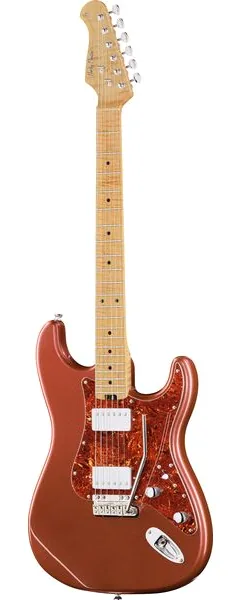 Harley Benton ST-Modern Plus HH VT RM, front view