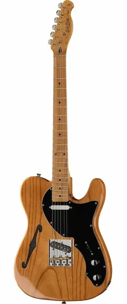 Harley Benton TE-69TL Hot Rod NT Roasted, front view