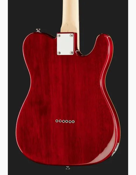 Harley Benton TE-90QM LH Trans Red, detail 5