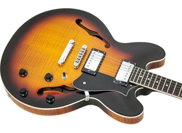 Heritage Guitar Ascent+ H-535 Sunburst, detail 5
