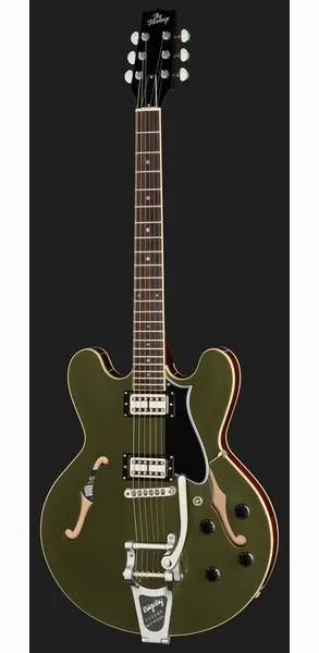 Heritage Guitar H-535 Std Lollatron/Bigsby ODB, detail 2