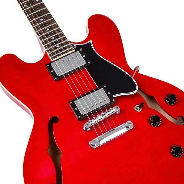 Heritage Guitar Standard II H-535 Trans Cherry, detail 3