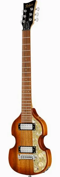 Höfner Shorty Violin Guitar SB/Per, front view