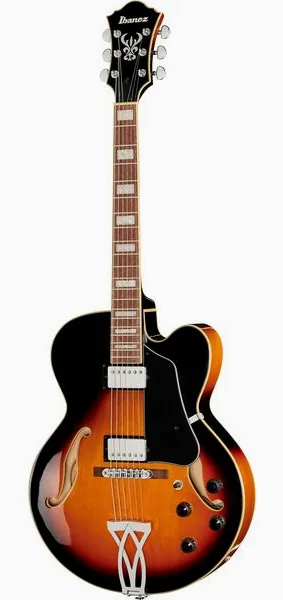 Ibanez AF75-BS, front view