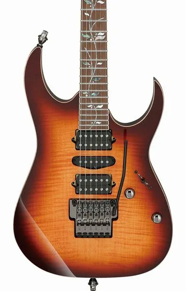 Ibanez j.custom RG8570-BSR, detail 4