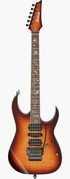 Ibanez j.custom RG8570-BSR, front view