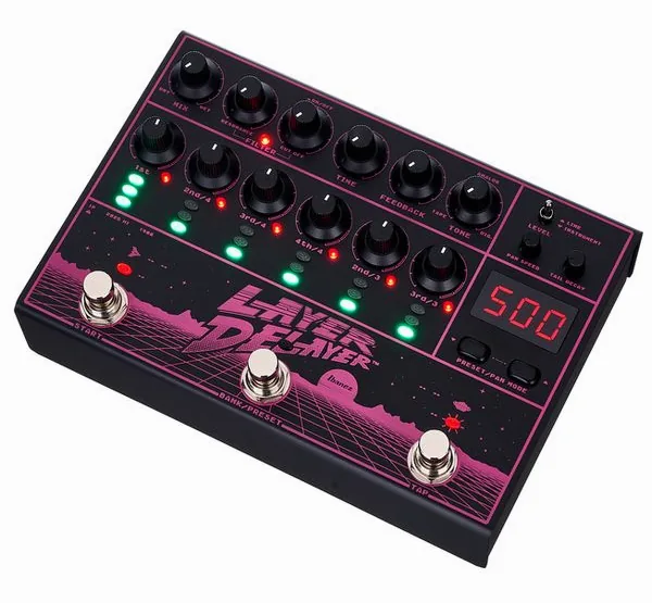 Ibanez LD303 Layer Delayer, detail 2