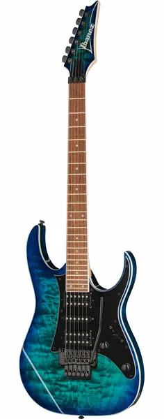 Ibanez RG450QMB-SPB, front view