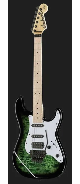Jackson Adrian Smith SDXQ Trans Green, detail 2