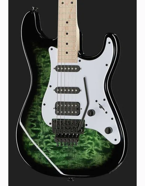 Jackson Adrian Smith SDXQ Trans Green, detail 4