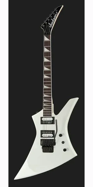 Jackson JS32 Kelly Snow White, detail 2