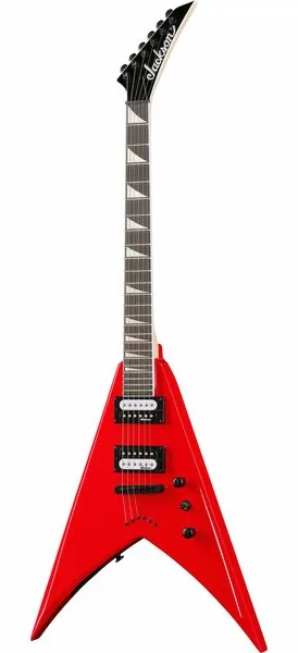 Jackson JS32 T King V FR AH, front view
