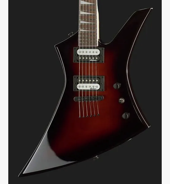 Jackson JS32T AH Kelly Viola Burst, detail 4