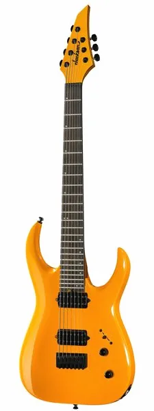 Jackson Pro MM Jugg HT 7 Sig Yellow, front view