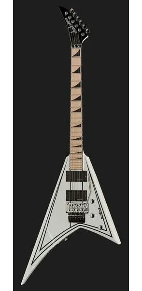 Jackson RRX24M White w/Black PinStripe, detail 2