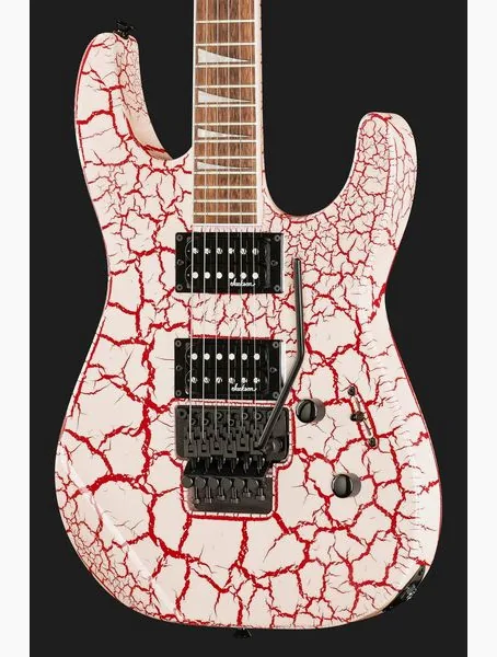 Jackson X Series SLXDX Bloodshot Crack, detail 4