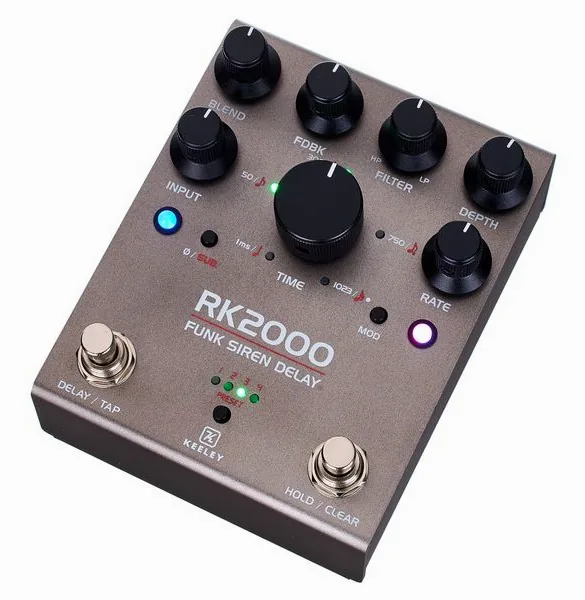 Keeley RK2000 Funk Siren Delay, detail 2