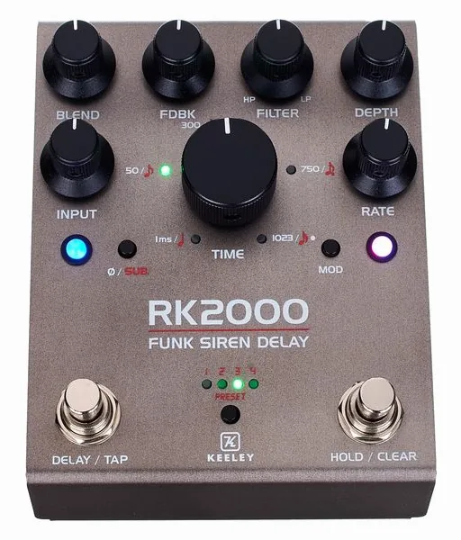Keeley RK2000 Funk Siren Delay, detail 3