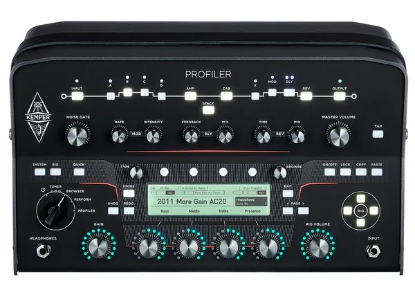 Kemper Profiler Head + Remote MK 2, detail 3