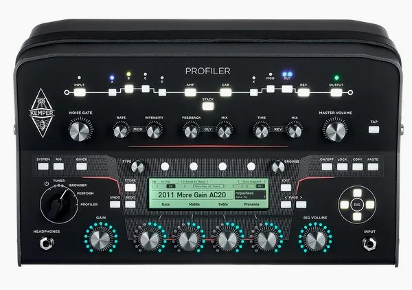 Kemper Profiler PowerHead MK 2, detail 3
