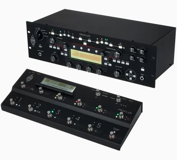 Kemper Profiler PowerRack+ Remote MK2, front view