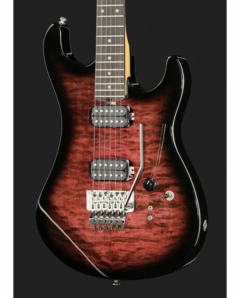Kramer Guitars The 84 HH Quilt Magenta Burst, detail 4