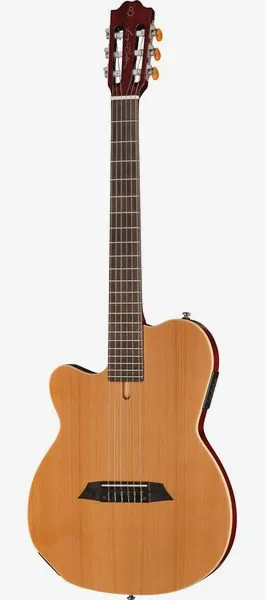 Larry Carlton G5N Natural LH, front view