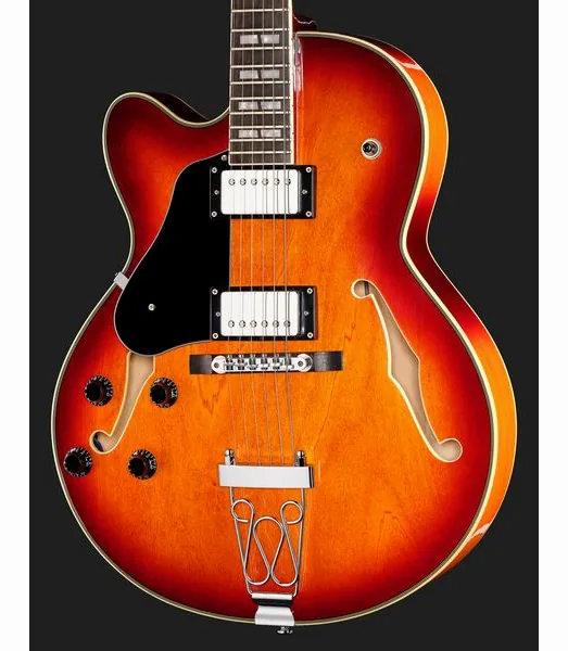 Larry Carlton H7F Tobacco Burst LH, detail 4