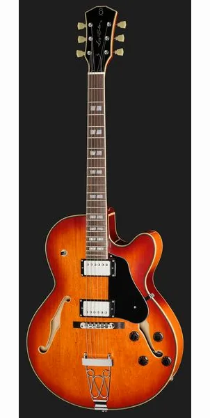 Larry Carlton H7F Tobacco Burst, detail 2