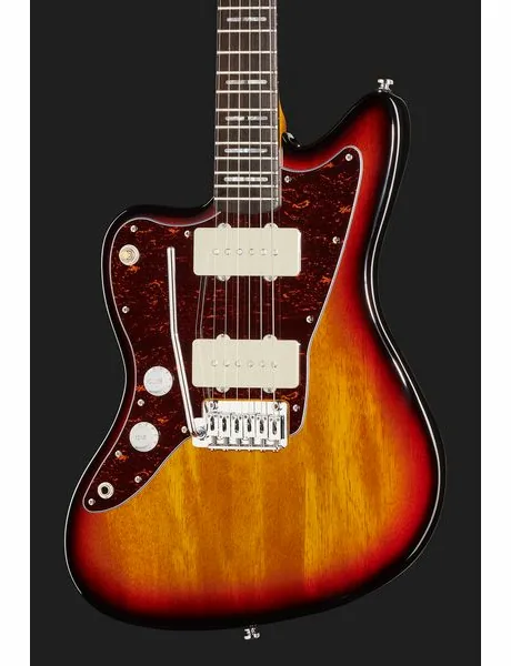 Larry Carlton J3 3-Tone Sunburst LH, detail 4