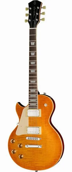 Larry Carlton L5 Amber Burst LH, front view
