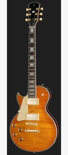 Larry Carlton L7 Dx Amber Burst LH, detail 2