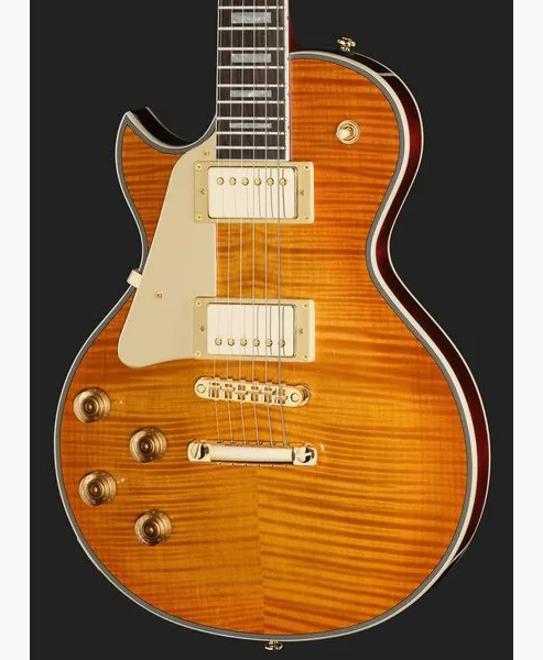Larry Carlton L7 Dx Amber Burst LH, detail 4
