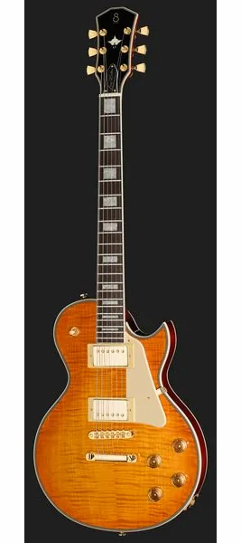 Larry Carlton L7 Dx Amber Burst, detail 2
