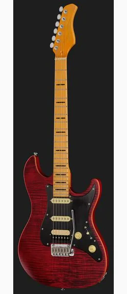 Larry Carlton S7 FM See Thru Red New Gen, detail 2