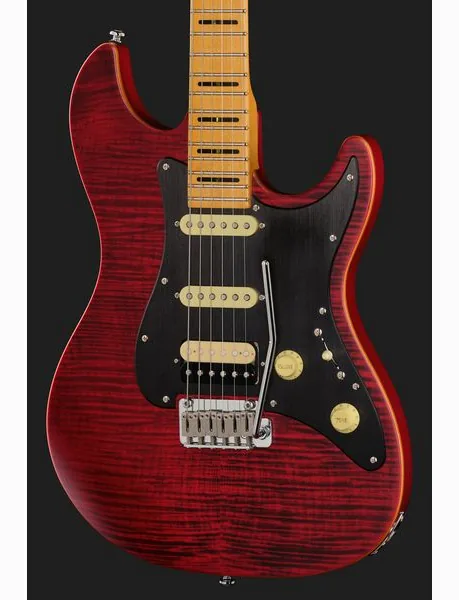 Larry Carlton S7 FM See Thru Red New Gen, detail 4