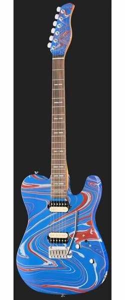 Larry Carlton T7 SW Blue Swirl, detail 2