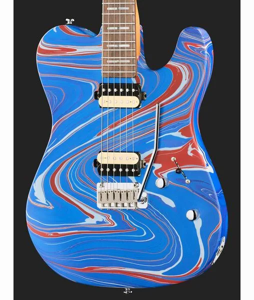Larry Carlton T7 SW Blue Swirl, detail 4