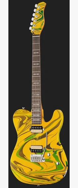 Larry Carlton T7 SW Yellow Swirl, detail 2