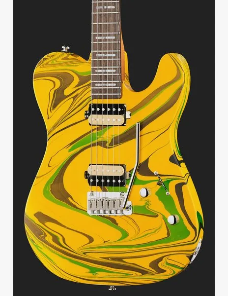 Larry Carlton T7 SW Yellow Swirl, detail 4