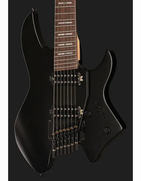 Larry Carlton X6 Headless 7 Black Satin, detail 4