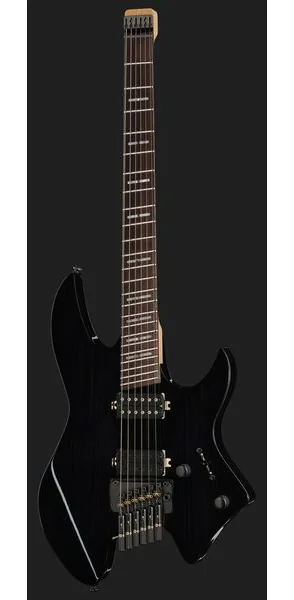 Larry Carlton X6 Headless 6 Trans Black, detail 2