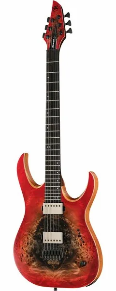 Mayones Guitars Duvell Elite 6 Supernova Red, front view