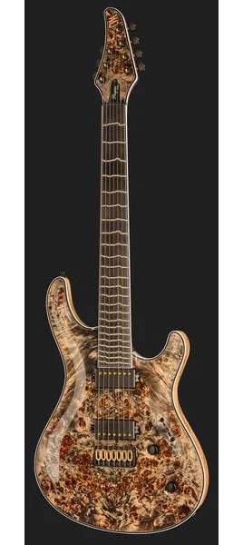 Mayones Guitars Regius Core 7 Trans Graphite, detail 2