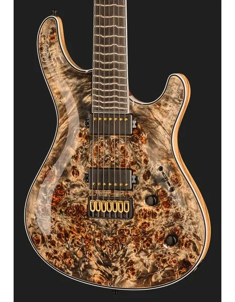 Mayones Guitars Regius Core 7 Trans Graphite, detail 4